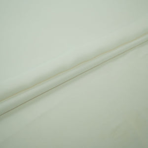White Solid Double Georgette Fabric LID-01 - TradeUNO