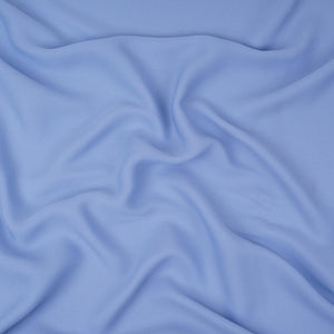 Sky Blue Solid Double Georgette Fabric LID-04 - TradeUNO