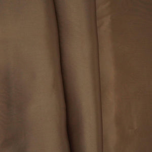 Light Brown Solid Roman Silk Fabric PFM-07 - TradeUNO