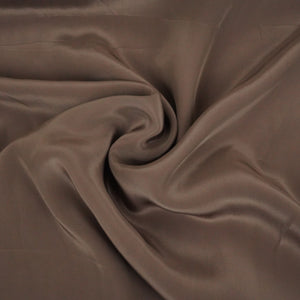Chocolate Brown Natural Crepe Fabric GT-28621 - TradeUNO