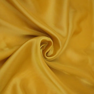 Yellow Solid Roman Silk Fabric PFM-08 - TradeUNO