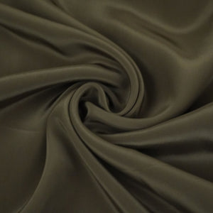Grey Solid Natural Crepe Fabric 19739 - TradeUNO