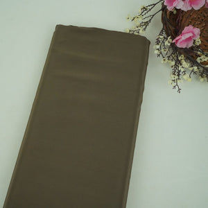 Grey Solid Natural Crepe Fabric 19739 - TradeUNO