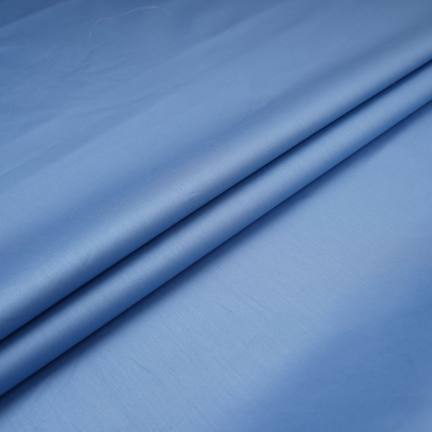 Blue Solid Giza Cotton Fabric TFG-03
