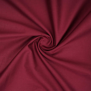 Maroon Solid Giza Cotton Fabric TFG-07 - TradeUNO