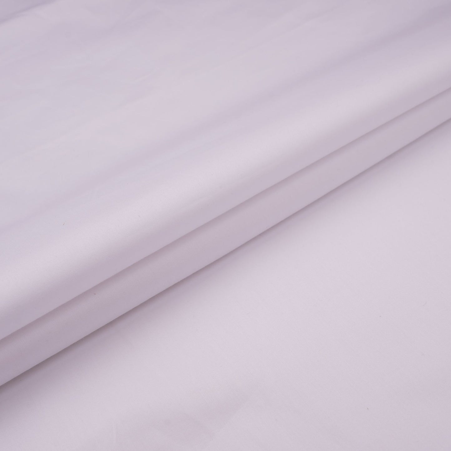 White Solid Giza Cotton Fabric TFG-10
