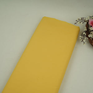 Yellow Solid Butter Crepe Fabric STB-01 - TradeUNO