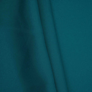 Turquoise Solid Butter Crepe Fabric STB-10 - TradeUNO