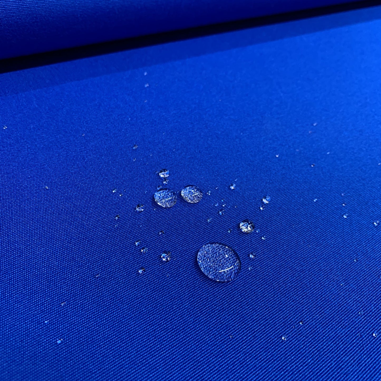 Premium Blue Solid Acrylic Fabric