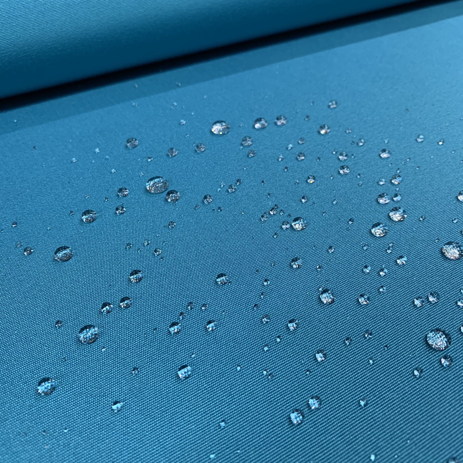 Premium Turquoise Blue Solid Acrylic Fabric