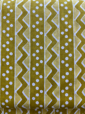 Lemon Yellow Print Cotton 16107 - TradeUNO