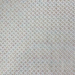Pista Green Thread Embroidery Russian Silk Fabric 19917
