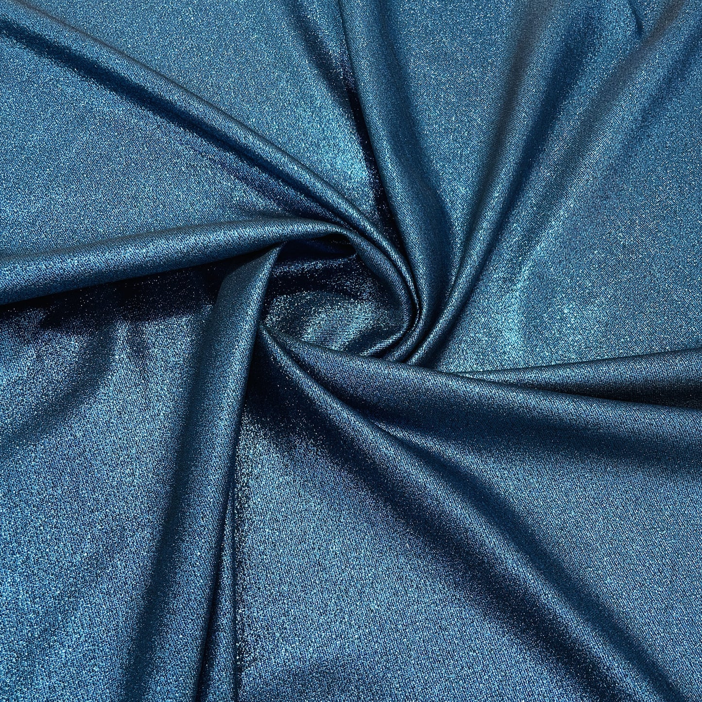 navy blue solid shimmer brocade with lurex fabric