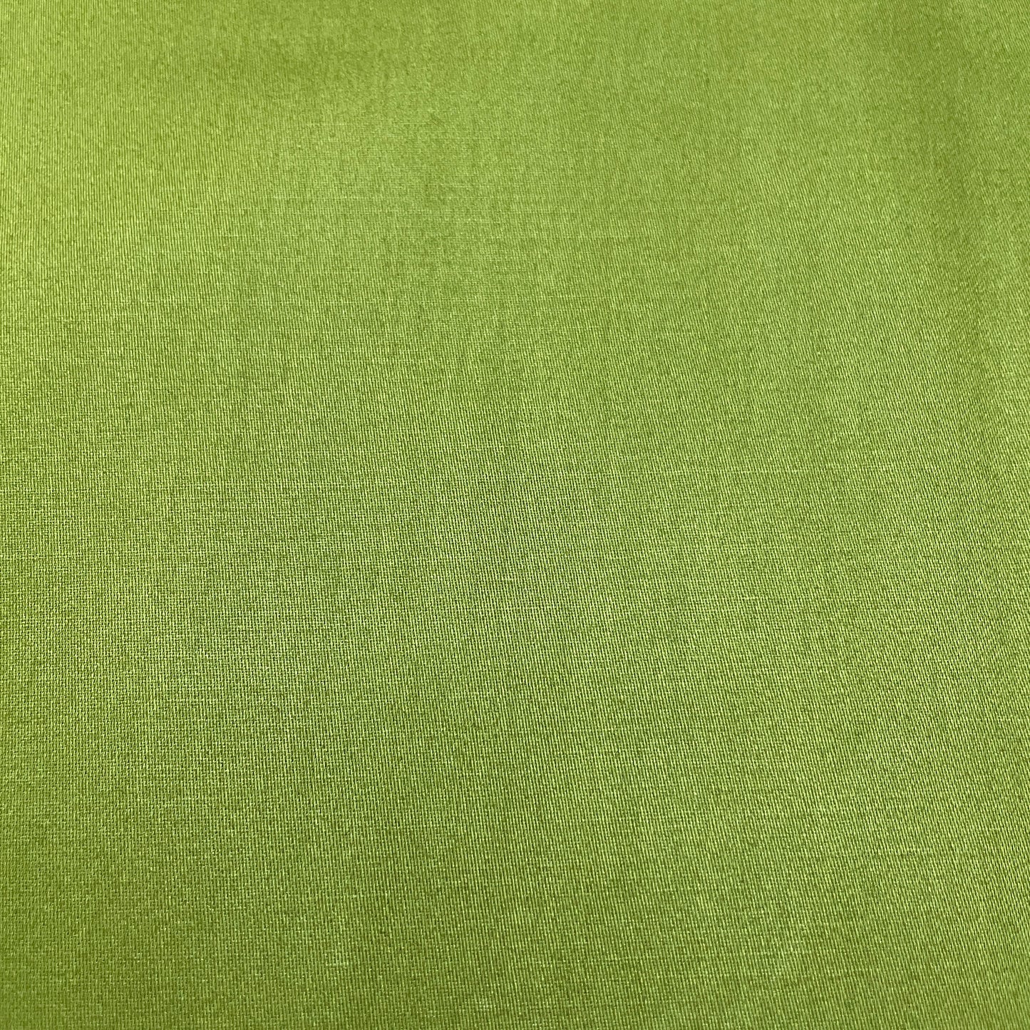 Olive Green Solid Cotton Satin Fabric - TradeUNO