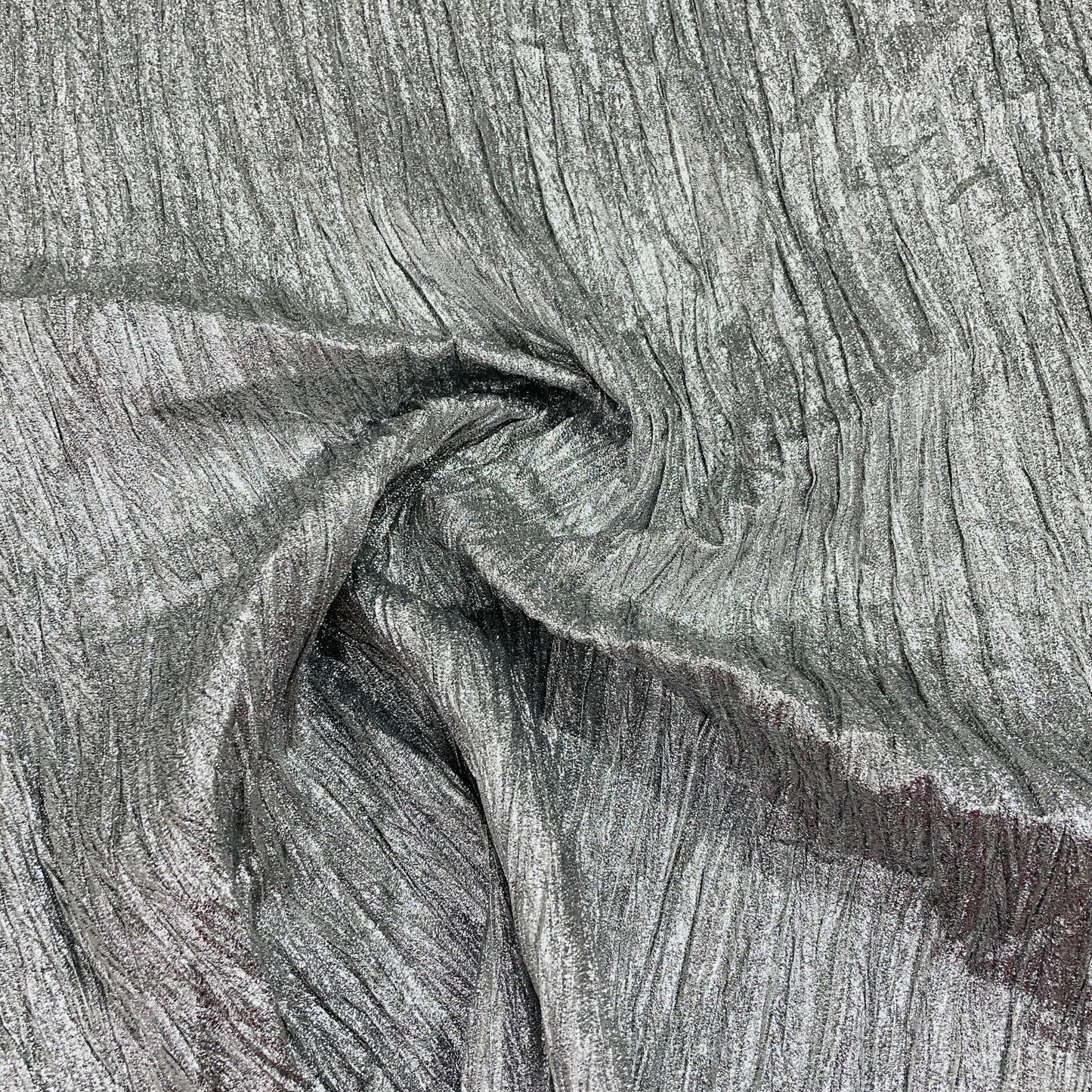 Silver Shimmer Knit Lycra Fabric