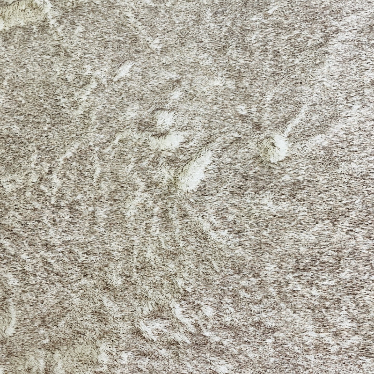 Brown Solid Fur Fabric