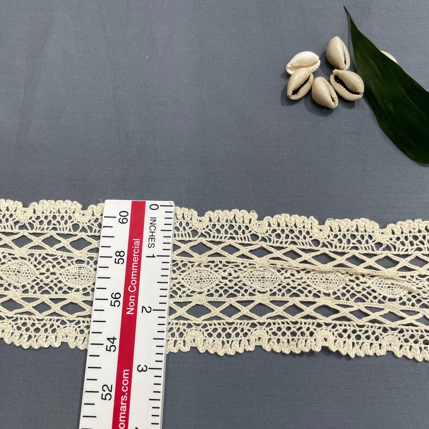 Off Cream Dyeable Cotton Lace - TradeUNO