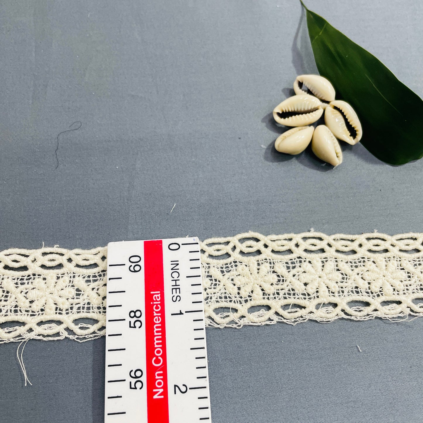 White Dyeable Cotton Lace - TradeUNO