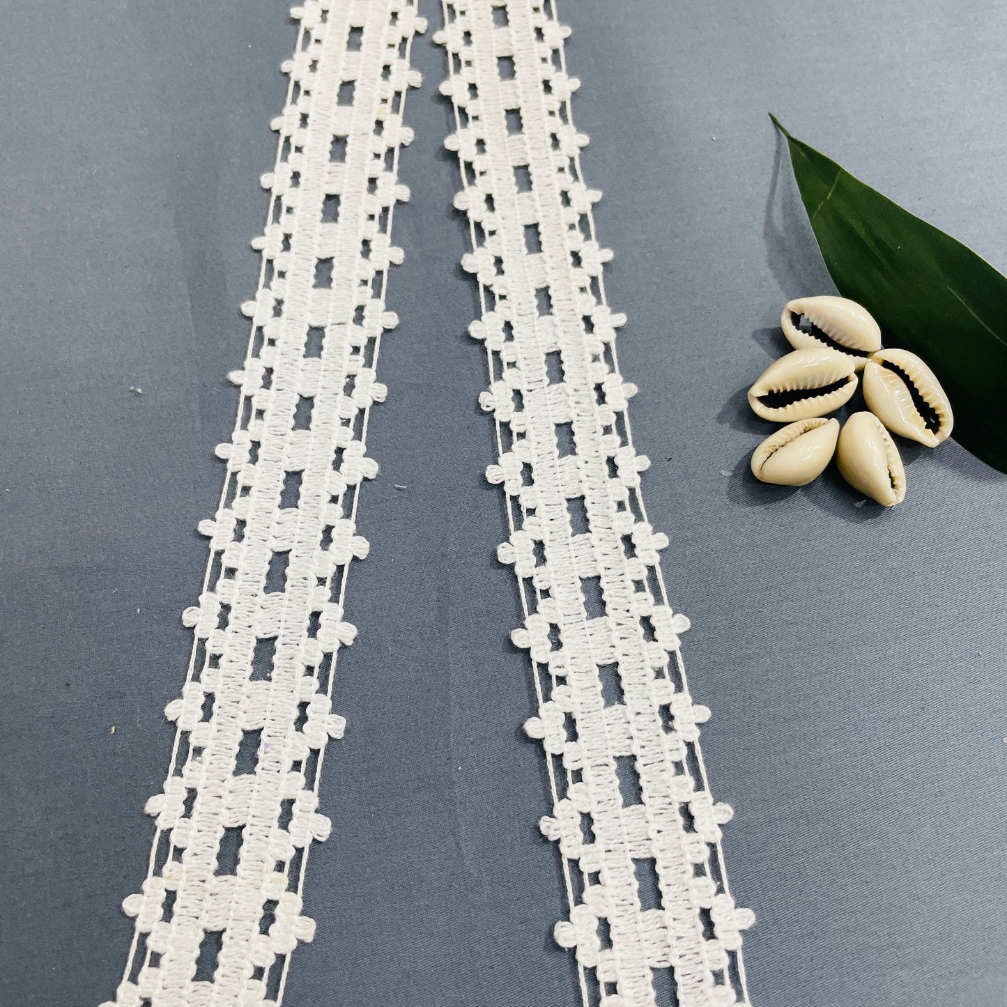 Off White Cotton Lace - TradeUNO