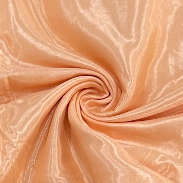 Light Orange Solid Shantoon Fabric