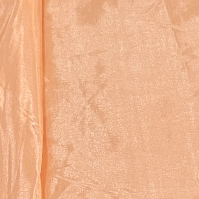 Light Orange Solid Shantoon Fabric