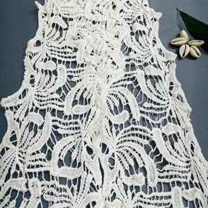 White Dyeable Cotton Lace - TradeUNO