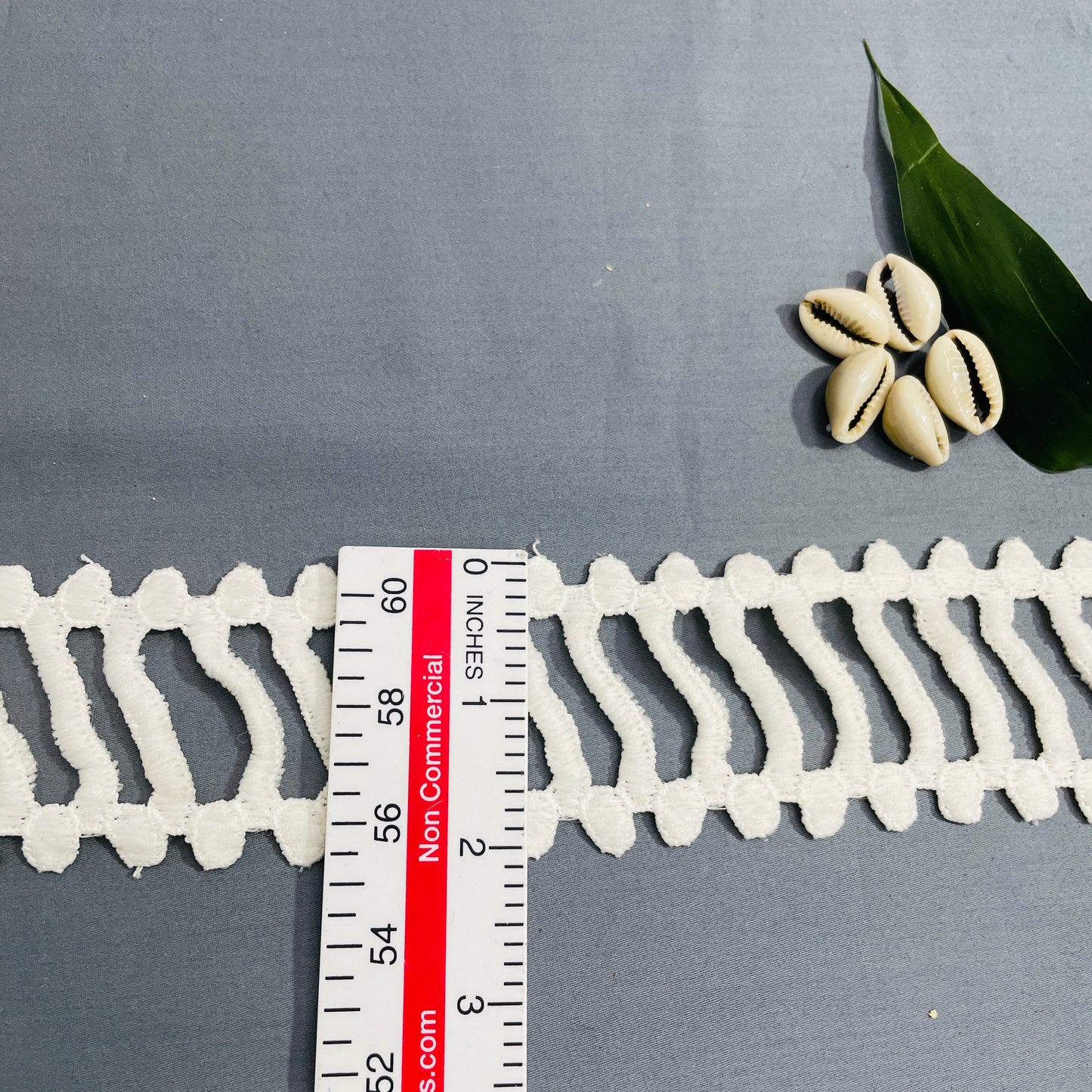 White Dyeable Cotton Lace - TradeUNO