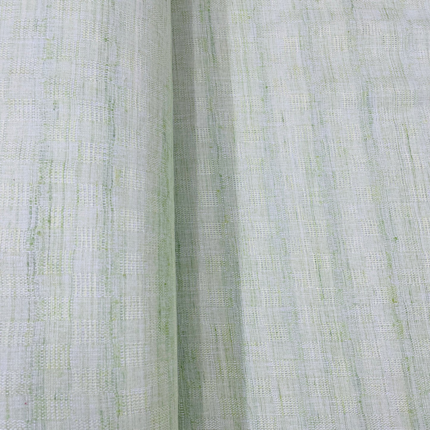 Green Weaving Cotton Fabric