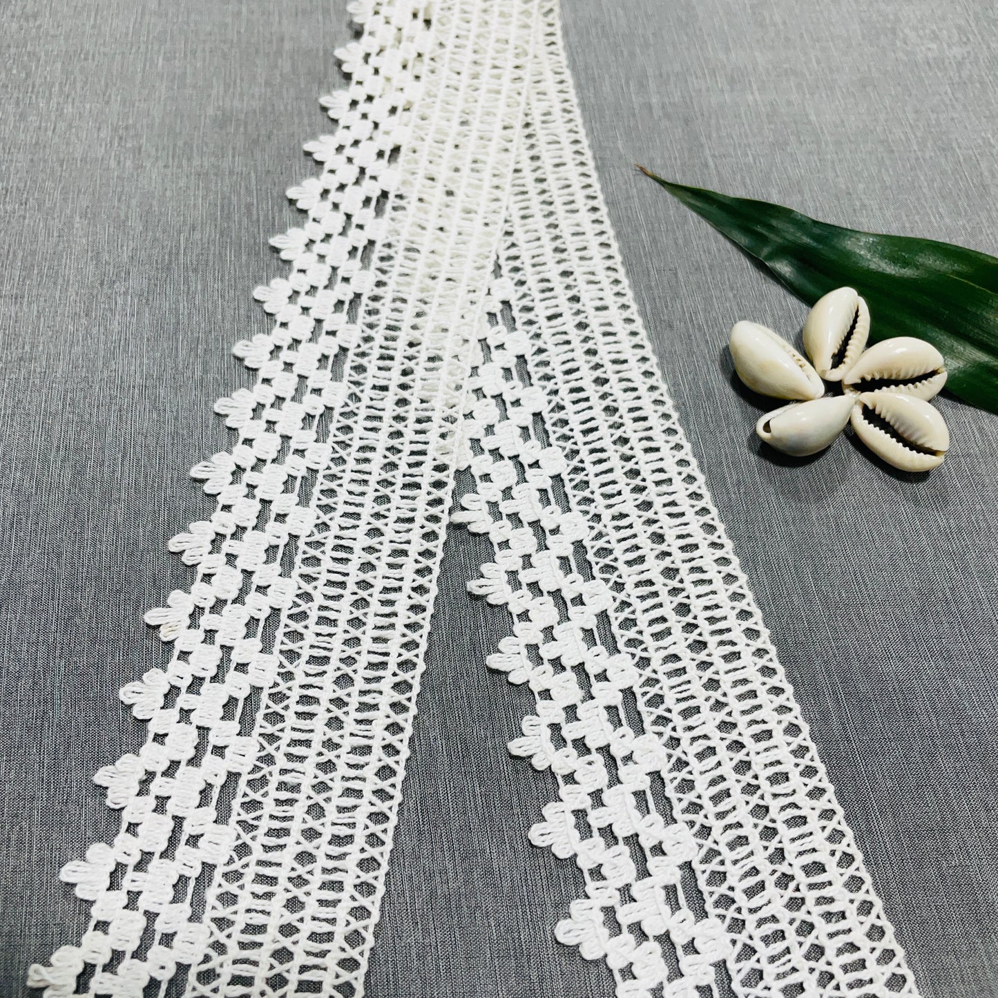 Off White Cotton Lace - TradeUNO