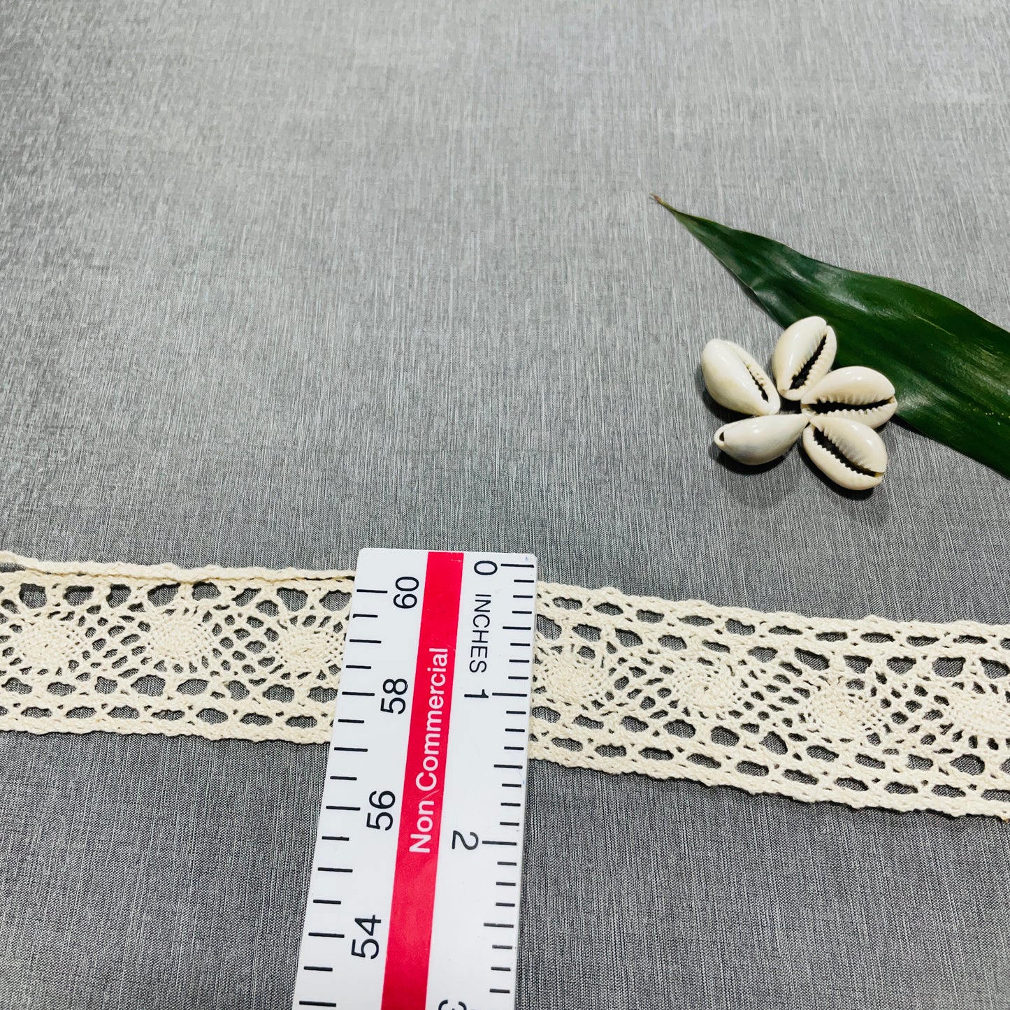 Off Cream Dyeable Cotton Lace - TradeUNO