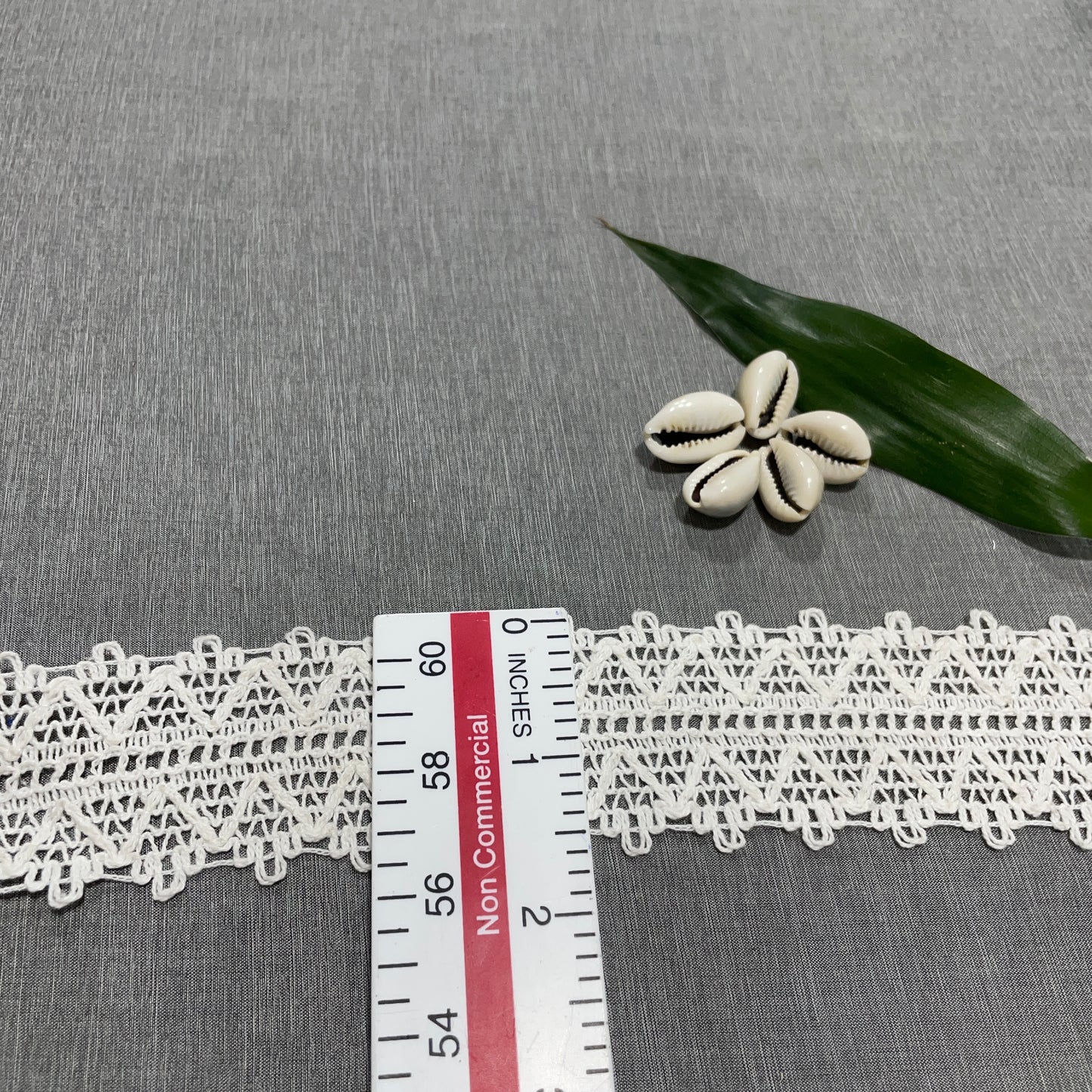 Off White Cotton Lace PC-9195 - TradeUNO