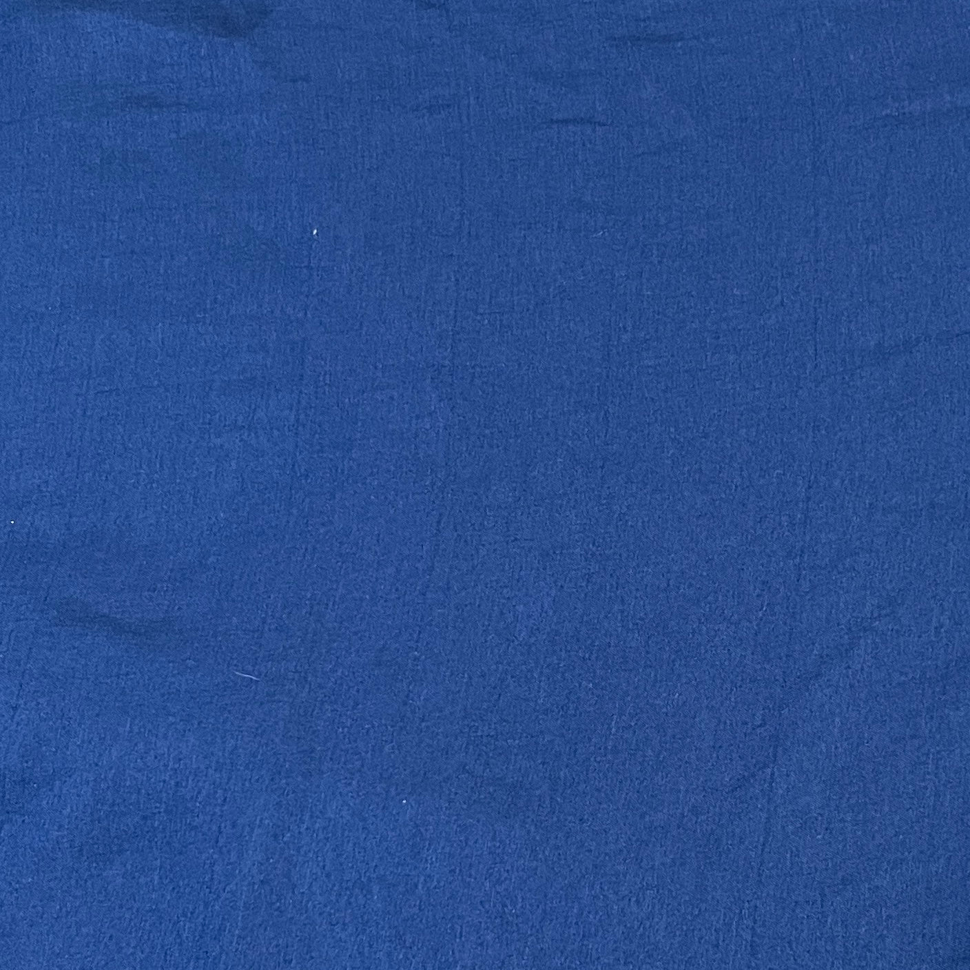Premium Navy Blue Solid Bemberg Silk Fabric