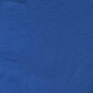 Premium Navy Blue Solid Bemberg Silk Fabric