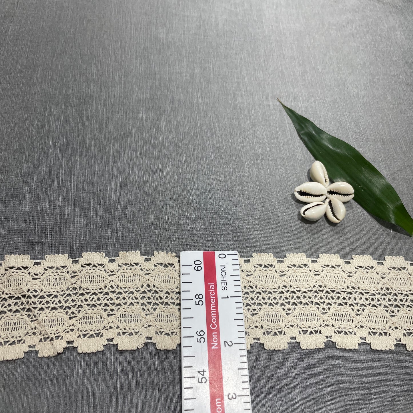 Off Cream Dyeable Cotton Lace PC-9223 - TradeUNO