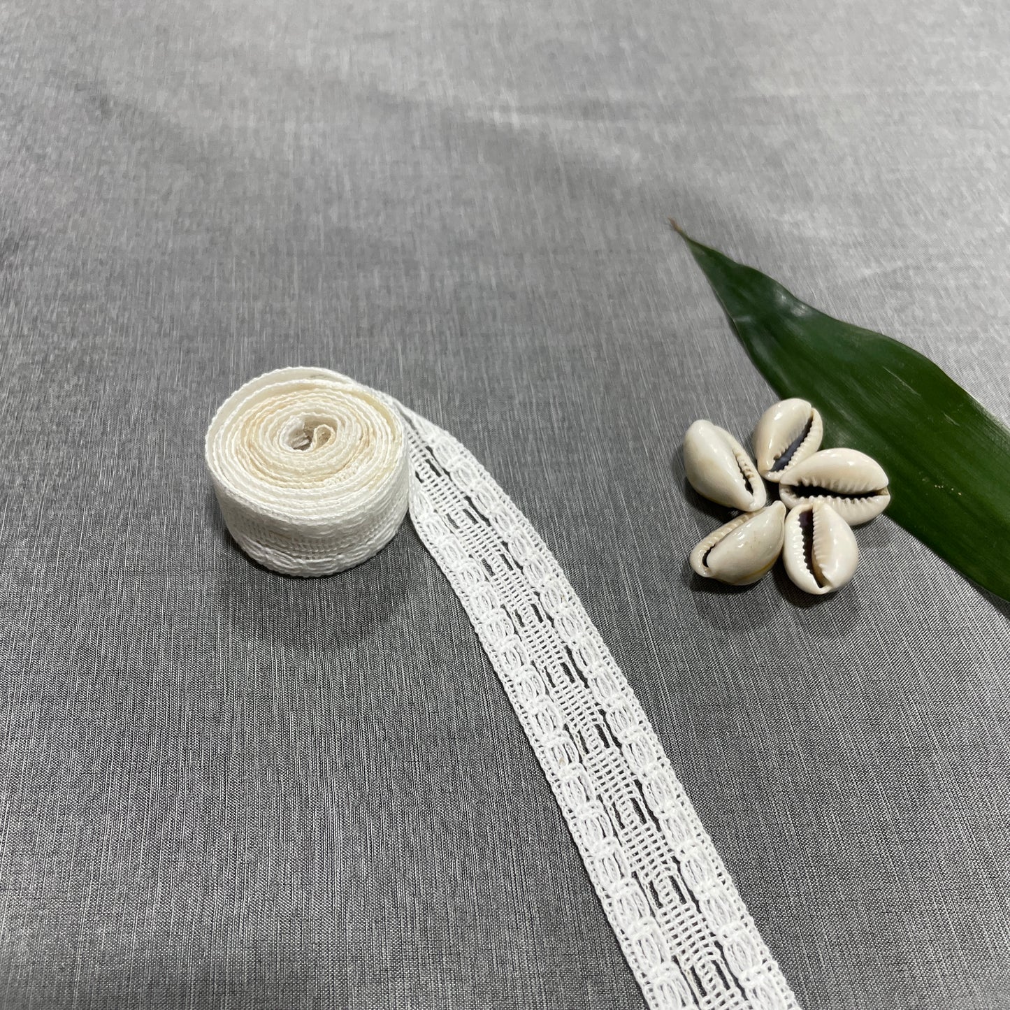 Off Cream Dyeable Cotton Lace PC-9205 - TradeUNO