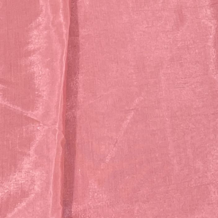 Mona Lisa Peach Pink Solid Shantoon Fabric