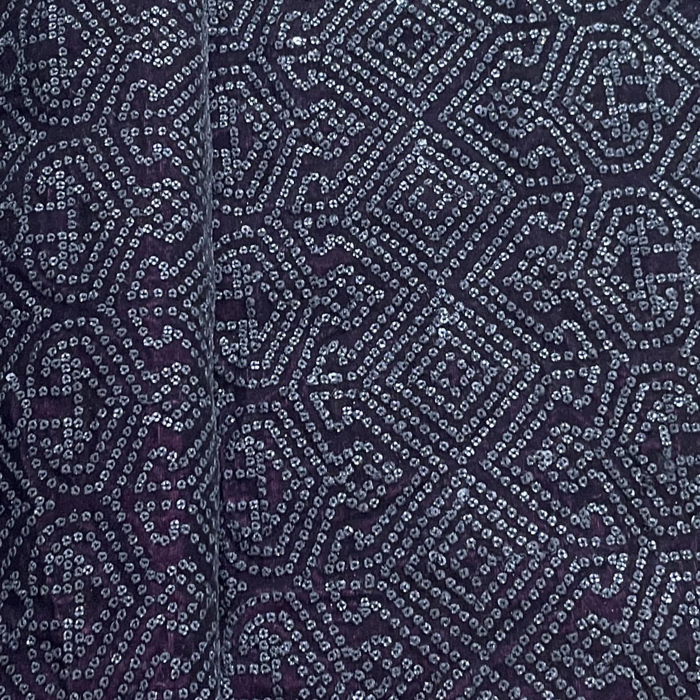 Premium Maroon Sequence Embroidery Velvet Fabric
