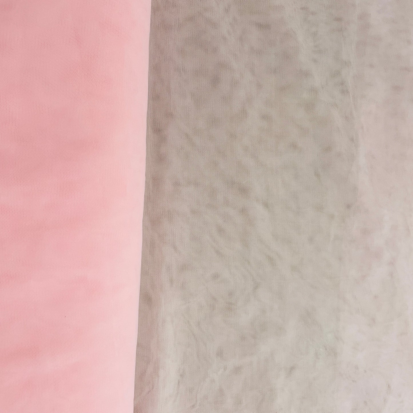 Pink Solid Net Fabric - TradeUNO