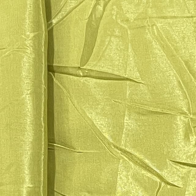 Bright Olive Solid Shantoon Fabric