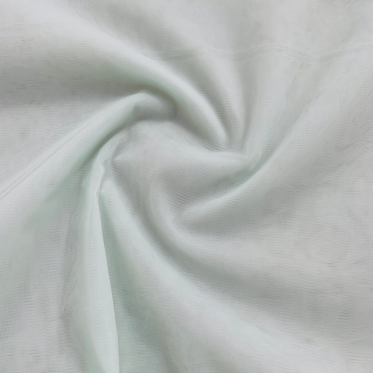 Sea Green Solid Net Fabric - TradeUNO