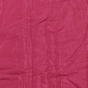 Cerise Pink Solid Shantoon Fabric