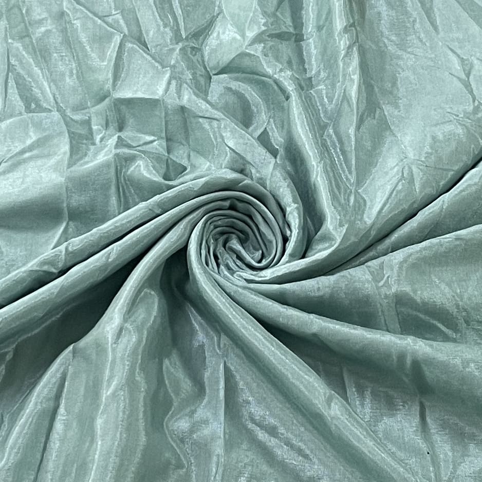 Sea Green Solid Shantoon Fabric