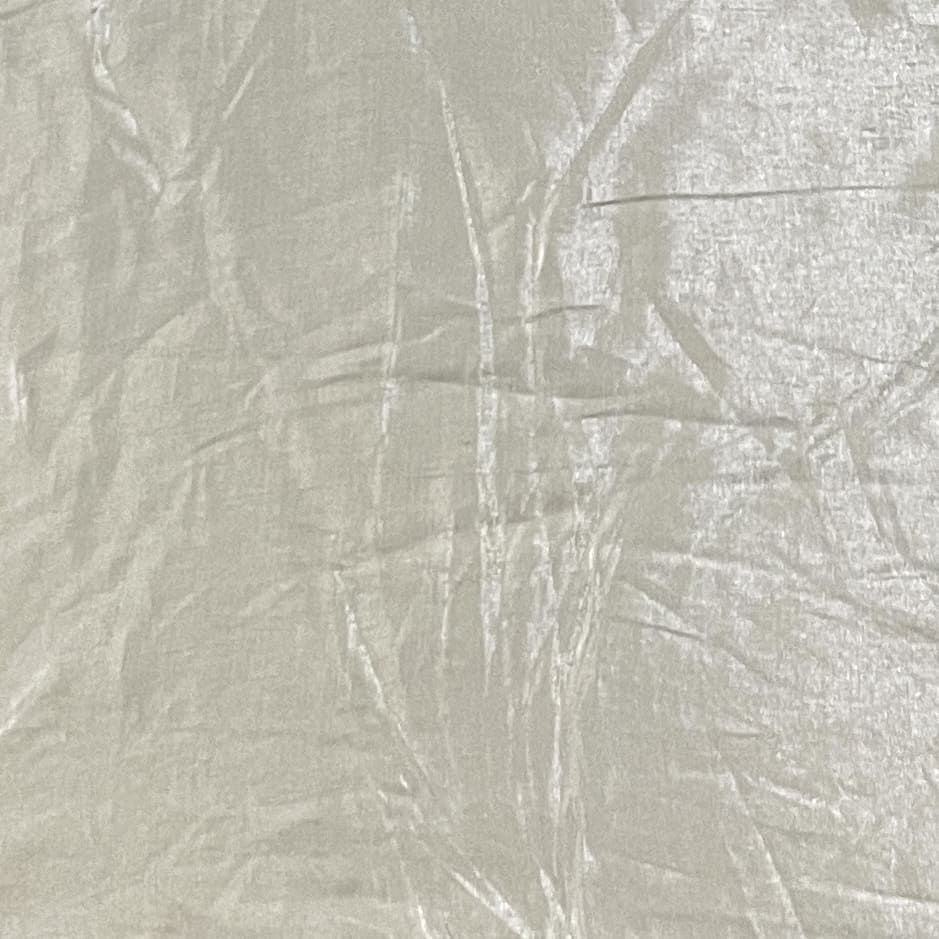 Dark Greenish Gold Solid Shantoon Fabric