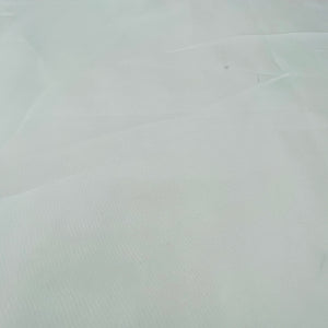 White Solid Dyeable Organza Silk Fabric - TradeUNO