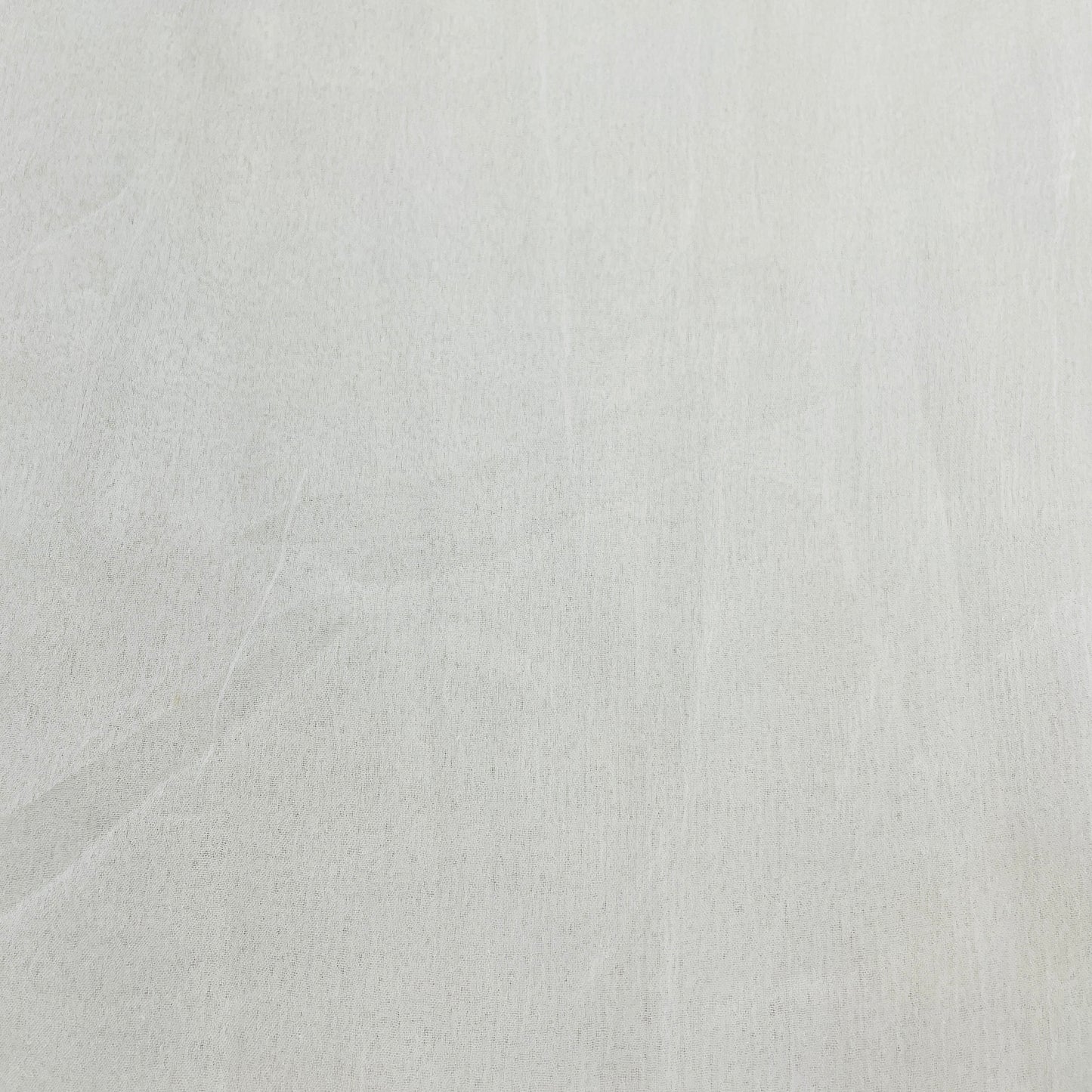 White Solid Dyeable Chiffon Fabric - TradeUNO
