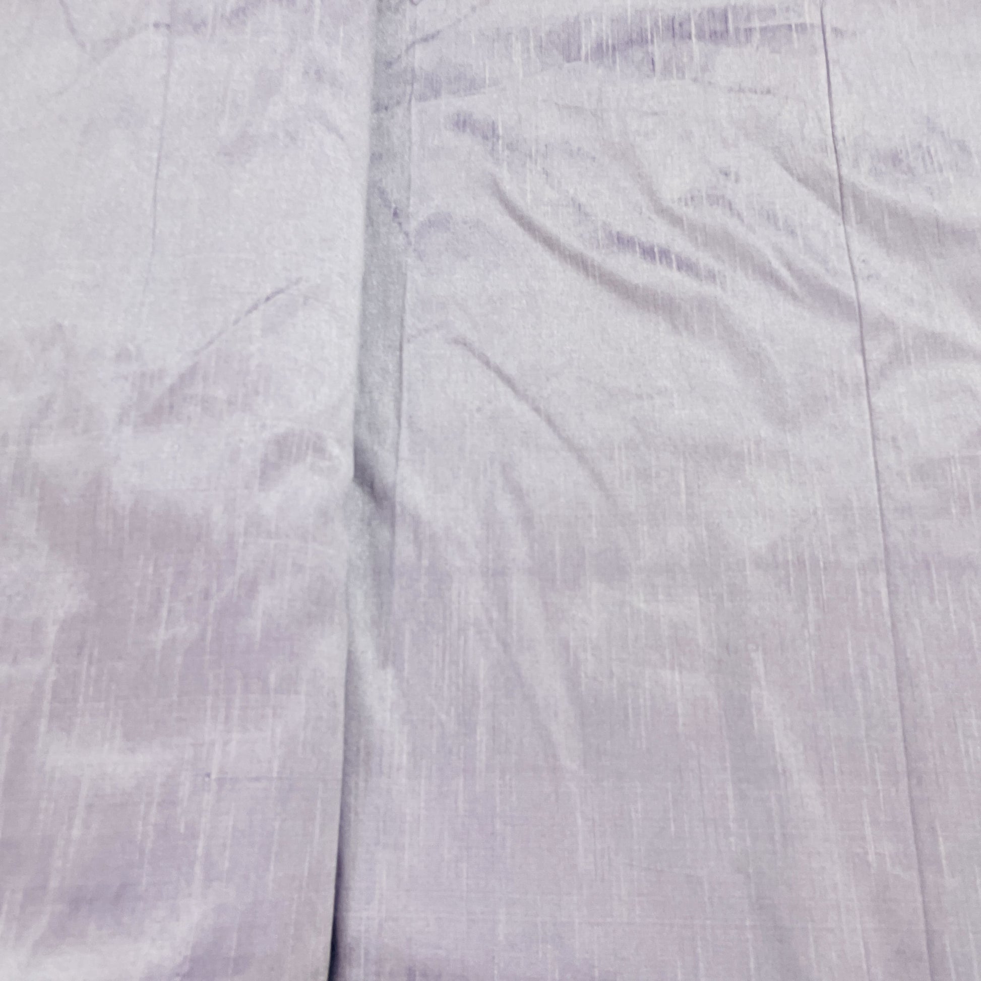 Lilac Purple Solid Dupian Silk Fabric
