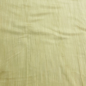 Light Yellow Solid Banarasi Cotton Slub Fabric
