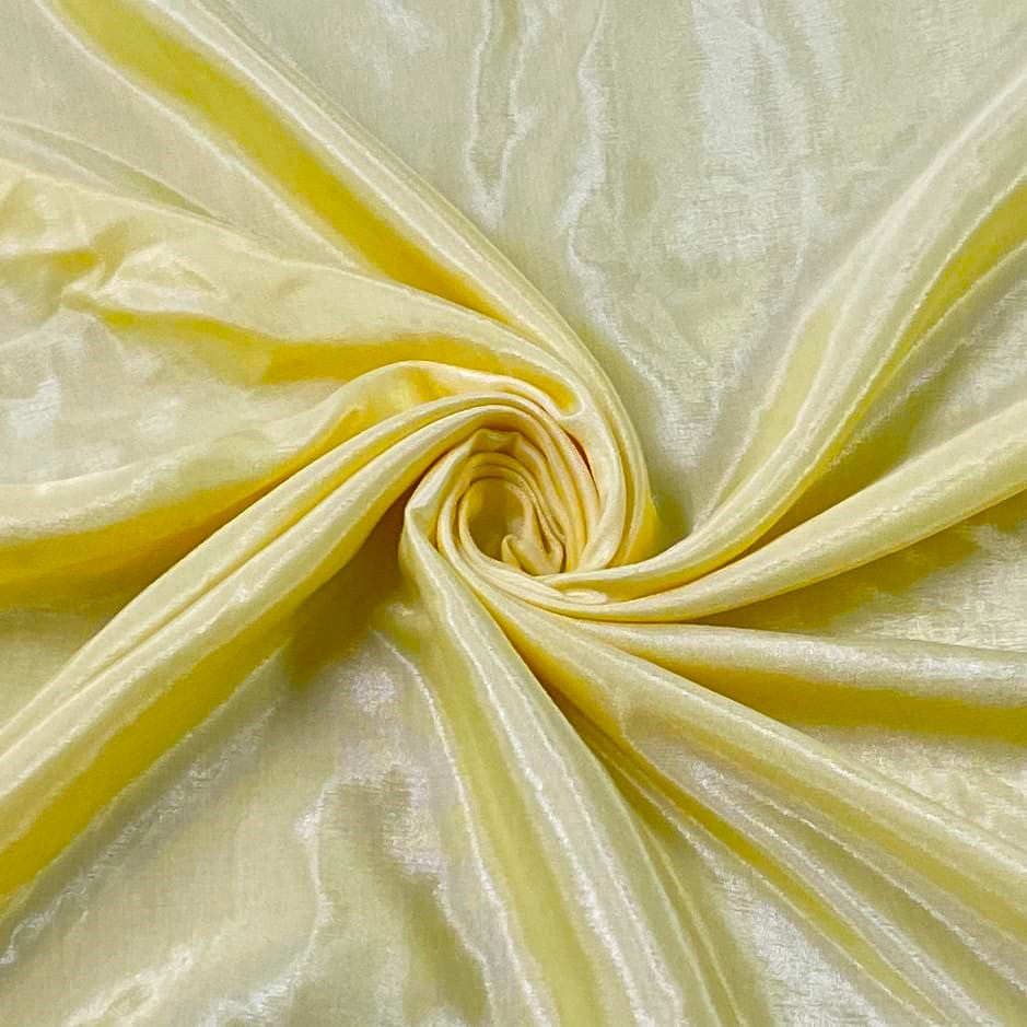 banana yellow solid shantoon fabric