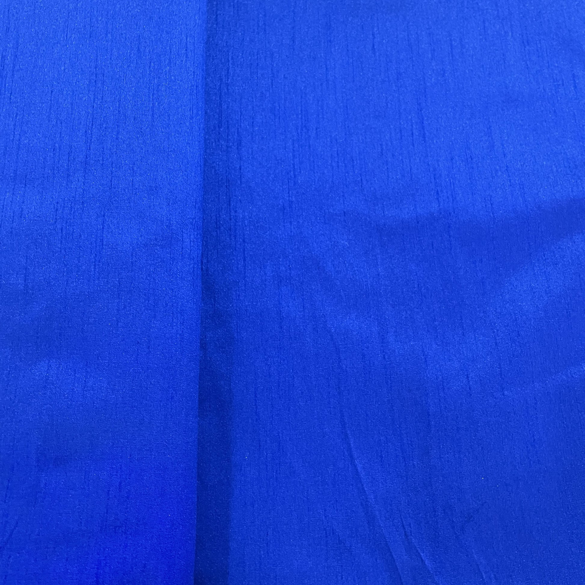 Navy Blue Solid Dupian Silk Fabric