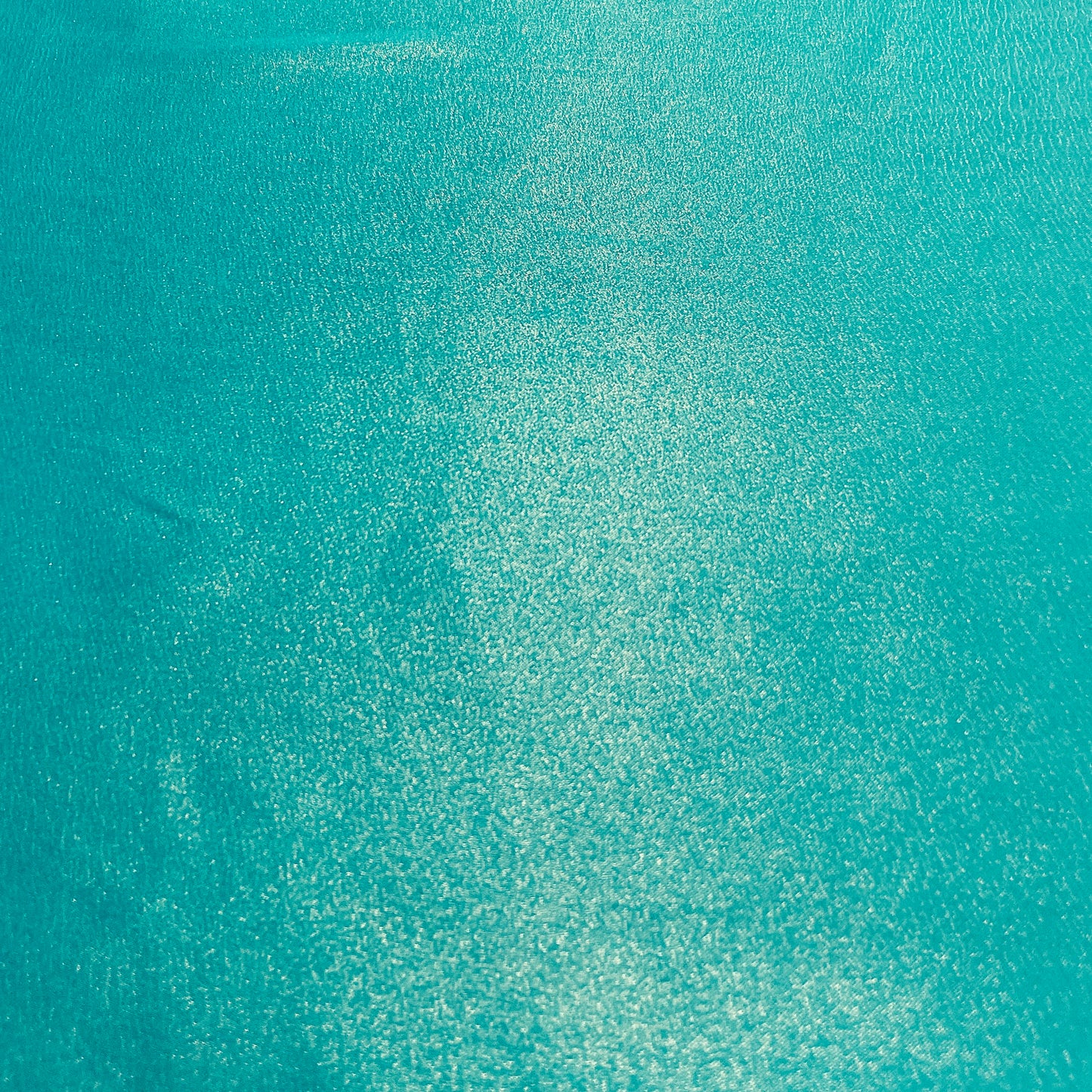 Turquoise Green Solid Gold Shimmer Georgrette Satin Fabric - TradeUNO